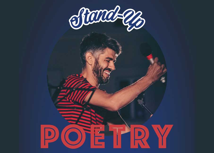 Locandina STAND-UP POETRY spettacolo teatrale